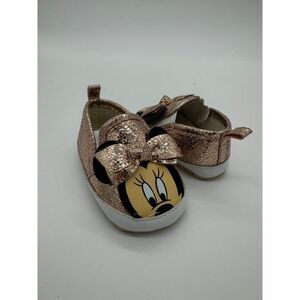 Baby Pink Shiny‎ Minnie Shoes